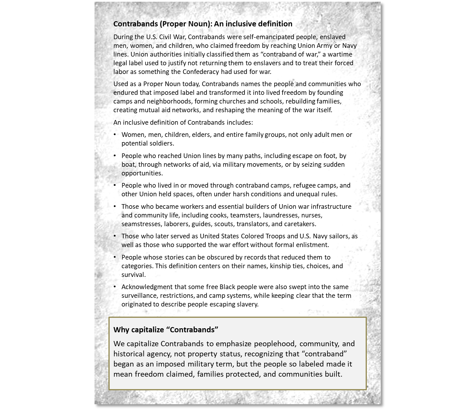 Contraband definition